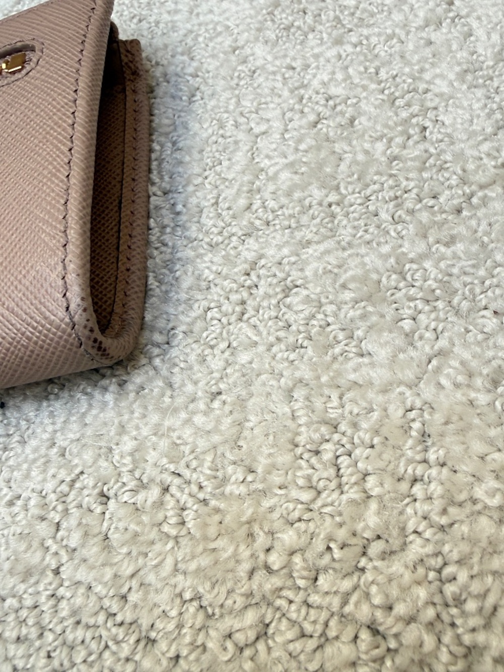 Prada Half Wallet in Beige - Picture 6 of 10